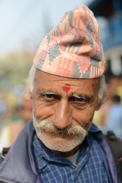 Portrait népalais